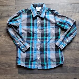 Boys old navy button down shirt